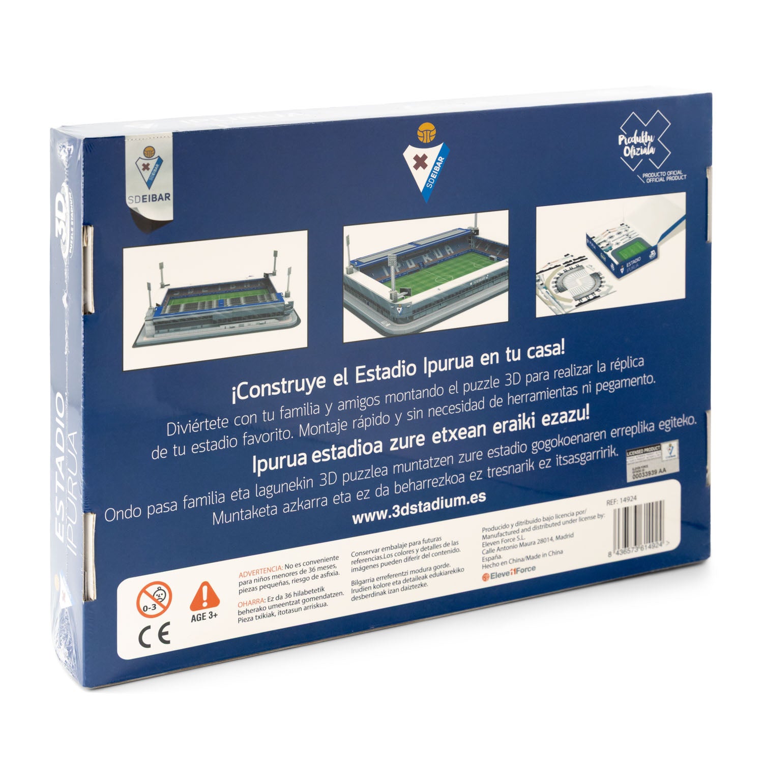 Puzzle 3D Estadio Ipurua | SD Eibar